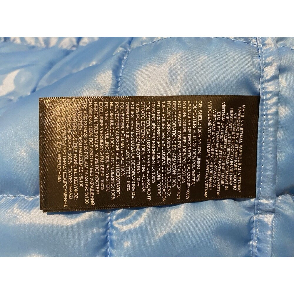 TNF The North Face TNF Thermoball Eco Full Zip Jacket Sonic Blue Men’s XXXL 3XL - Picture 11 of 11
